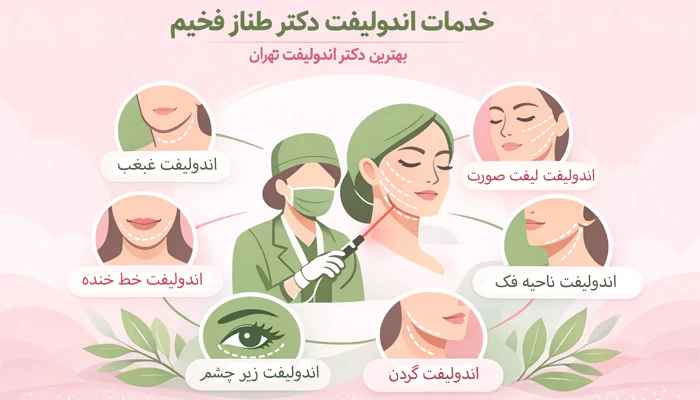 خدمات دکتر طناز فخیم بهترین دکتر اندولیفت تهران