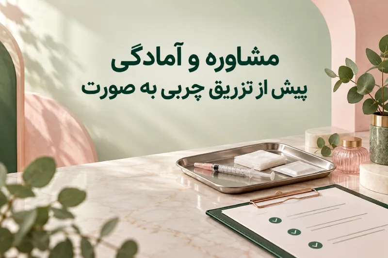 مشاوره تزریق چربی